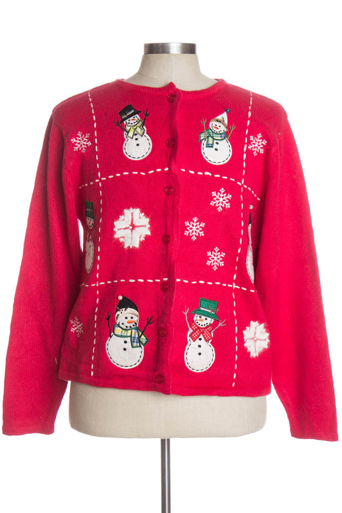Red Ugly Christmas Cardigan 36411