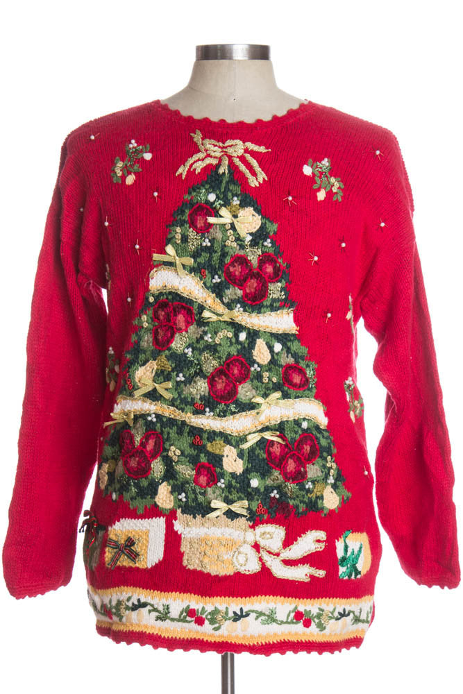 Red Ugly Christmas Pullover 36551