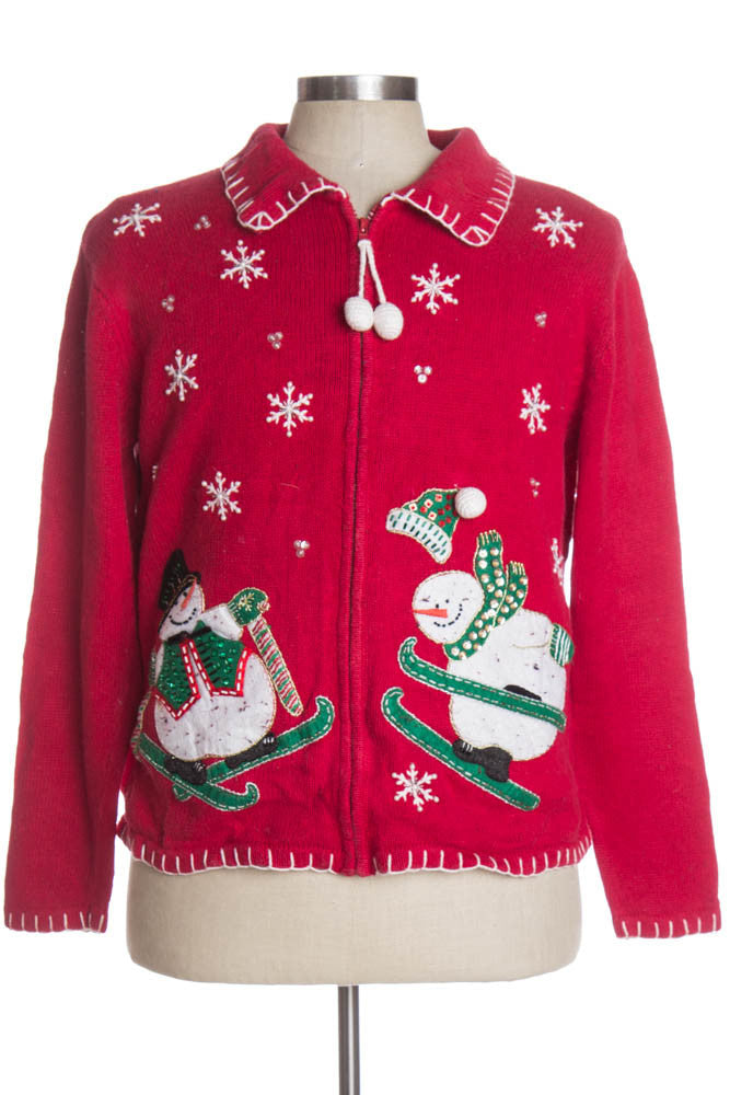 Red Ugly Christmas Cardigan 36675