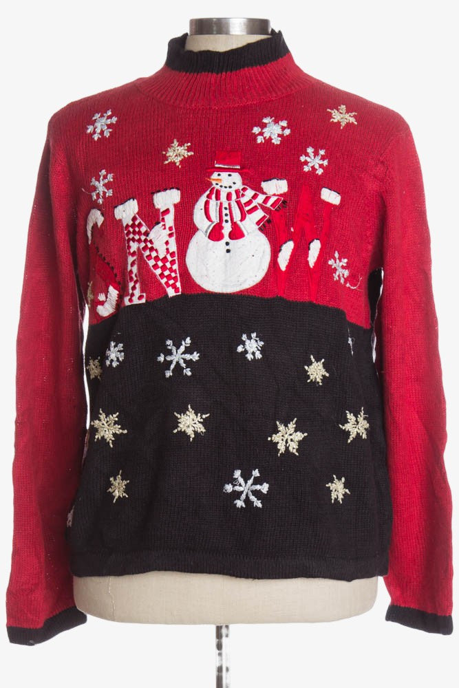 Red Ugly Christmas Pullover 36731