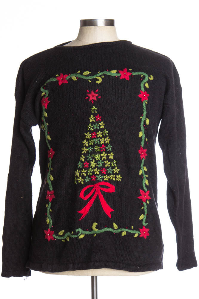 Black Ugly Christmas Pullover 37198
