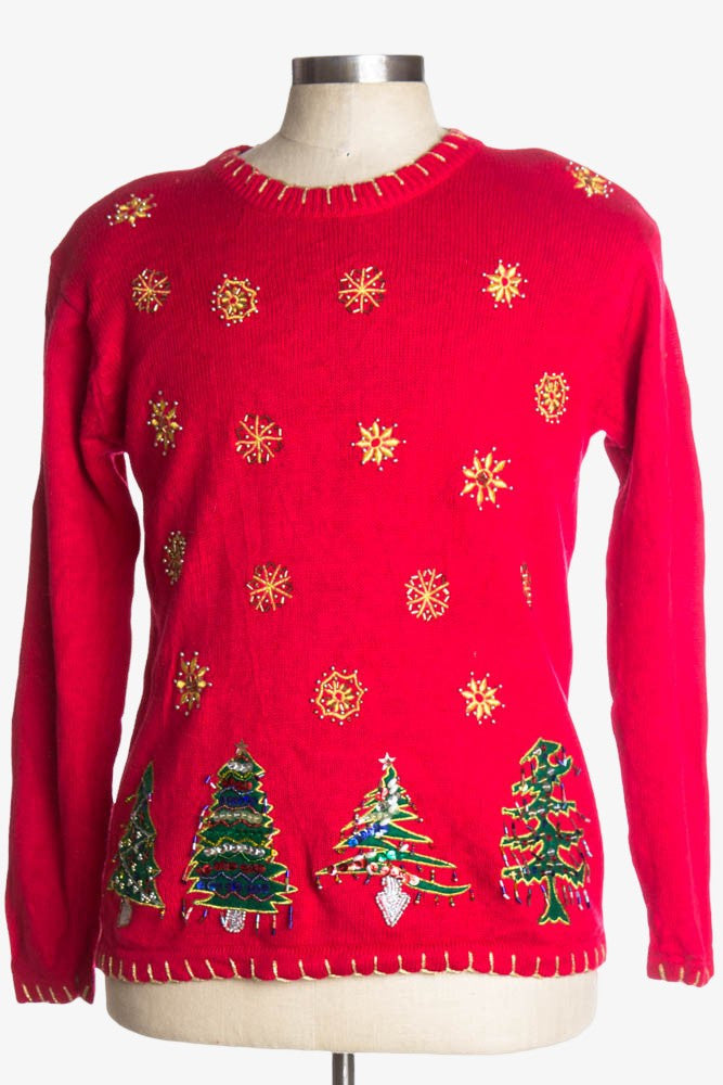 Red Ugly Christmas Pullover 37300