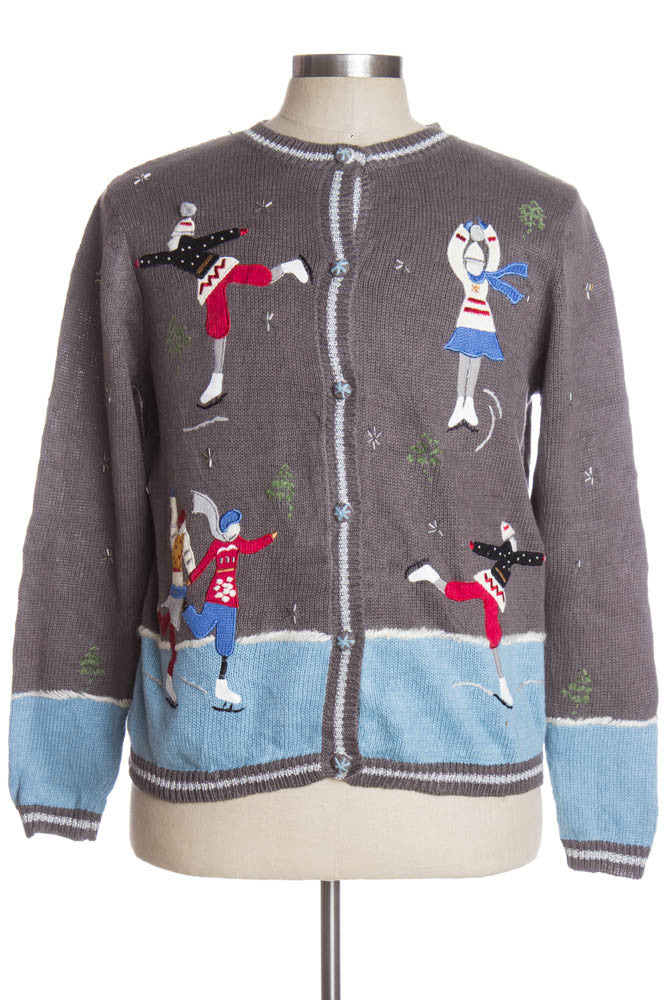 Multicolor Ugly Christmas Cardigan 37496