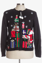 Black Ugly Christmas Cardigan 37571