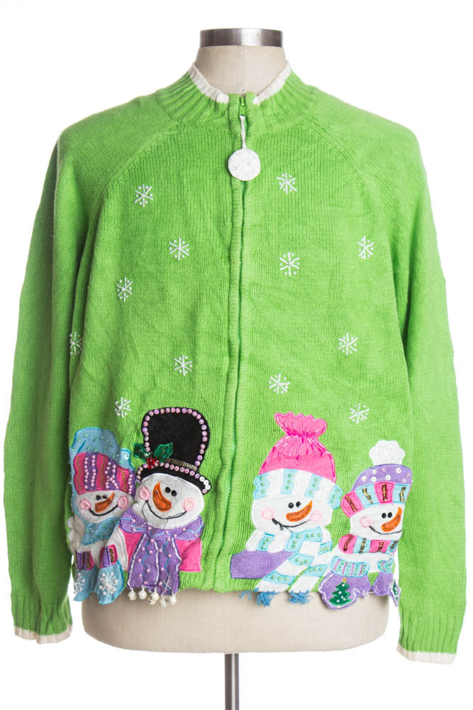 Green Ugly Christmas Cardigan 38050
