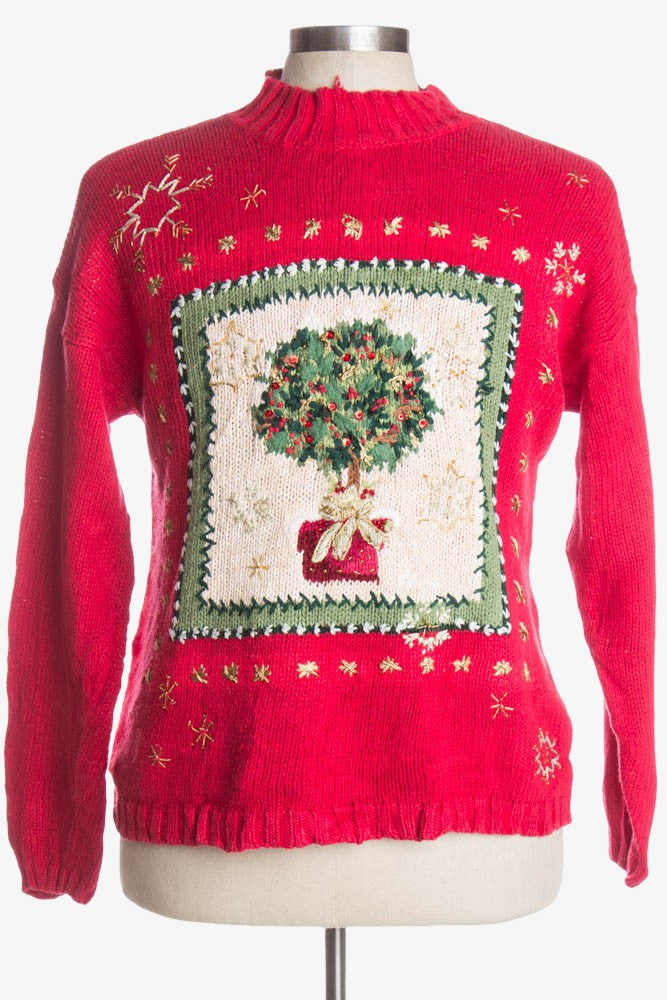 Red Ugly Christmas Pullover 38078