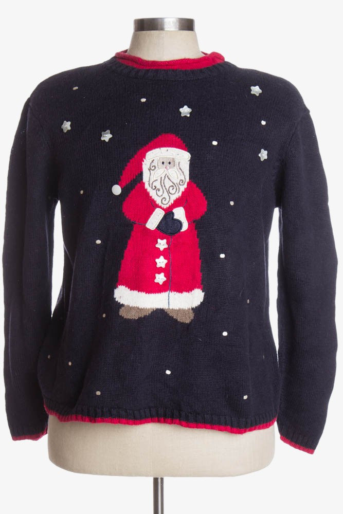 Blue Ugly Christmas Pullover 38165