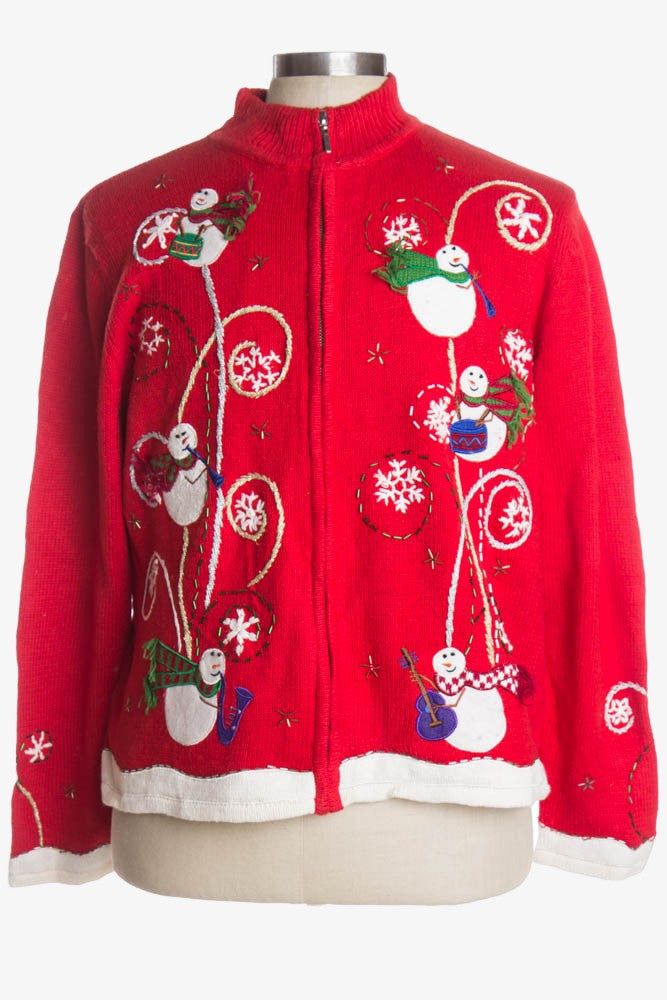 Red Ugly Christmas Cardigan 38454
