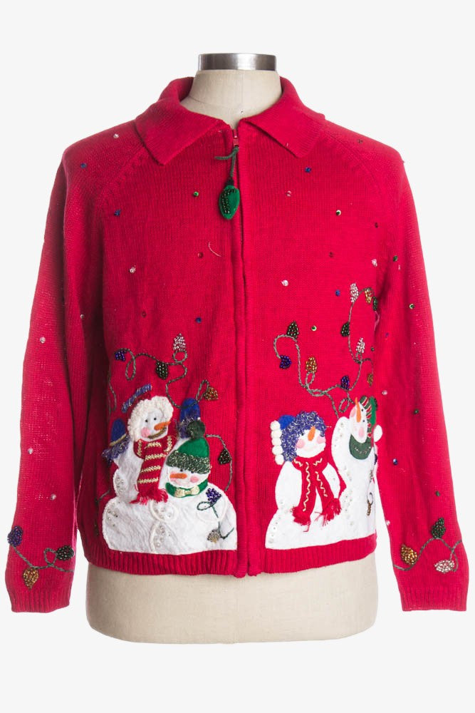 Red Ugly Christmas Cardigan 38467