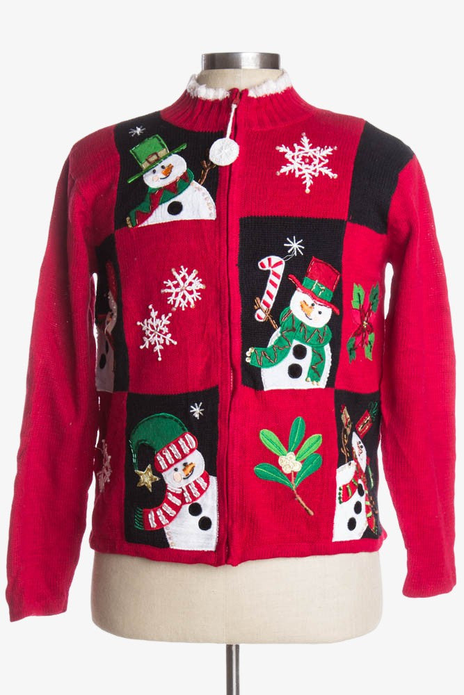 Red Ugly Christmas Cardigan 38483