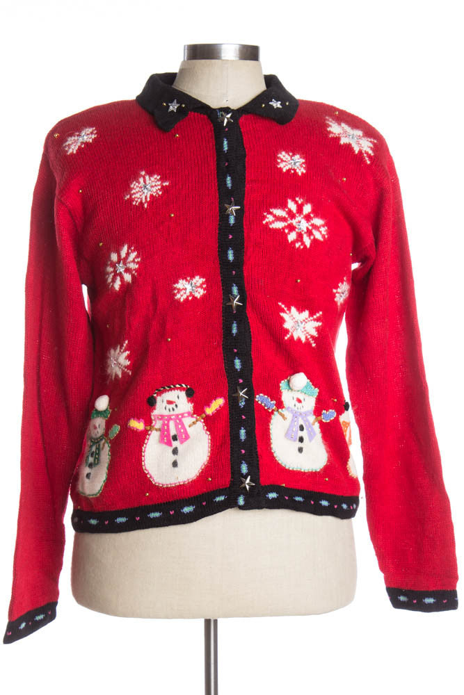 Red Ugly Christmas Cardigan 38491