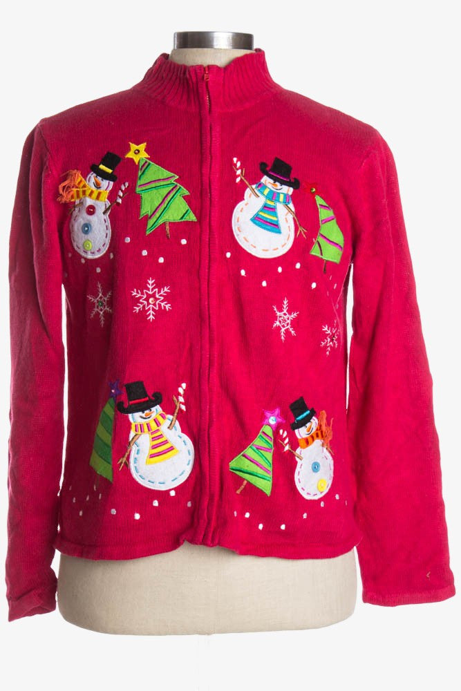 Red Ugly Christmas Cardigan 38553
