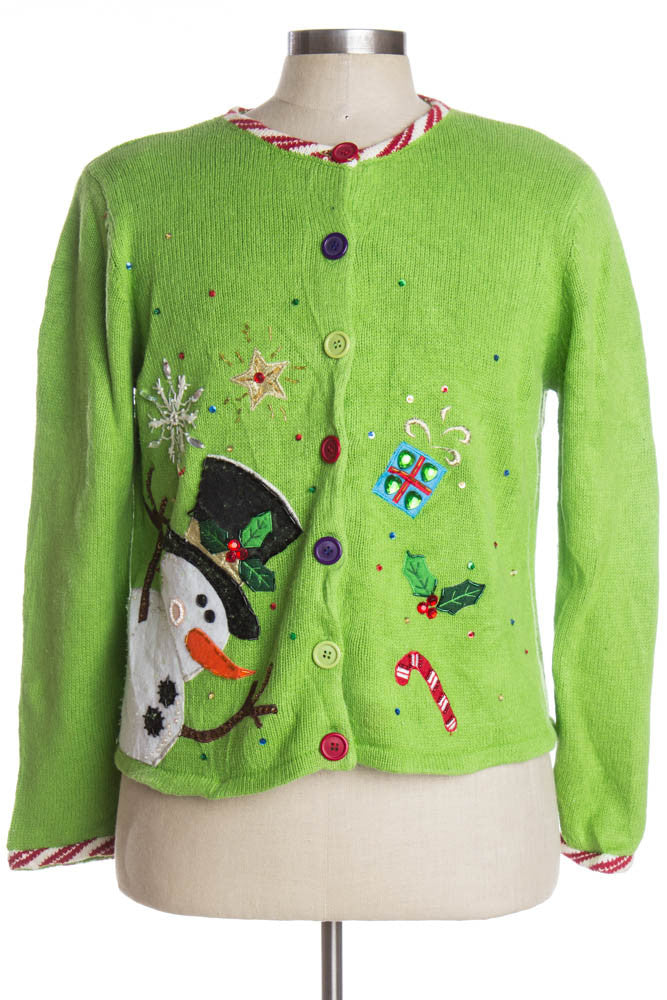 Green Ugly Christmas Cardigan 38613