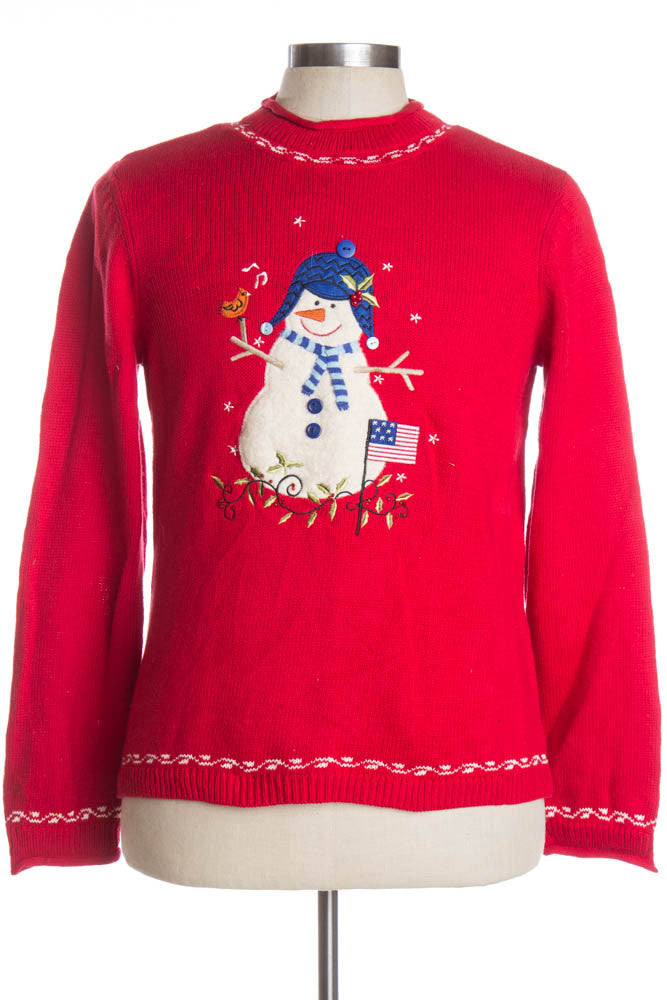 Red Ugly Christmas Pullover 38707