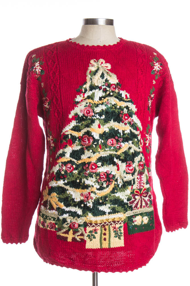 Red Ugly Christmas Pullover 38755