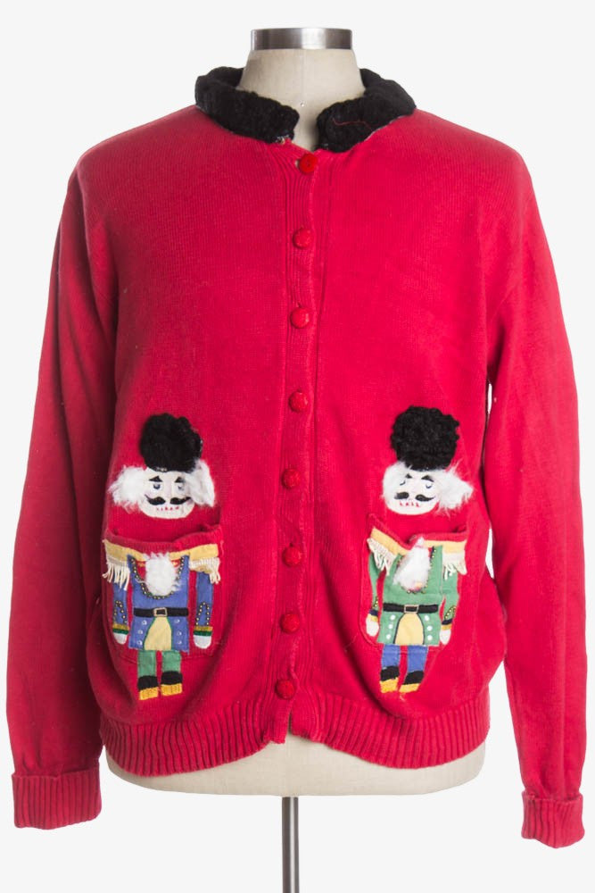 Red Ugly Christmas Cardigan 38887