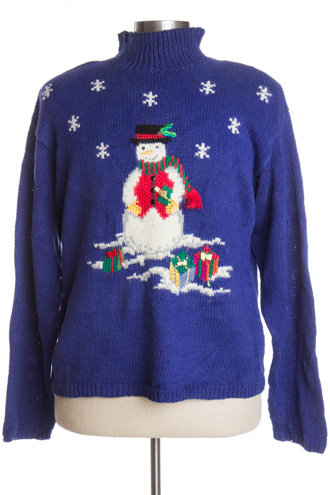 Blue Ugly Christmas Pullover 38892