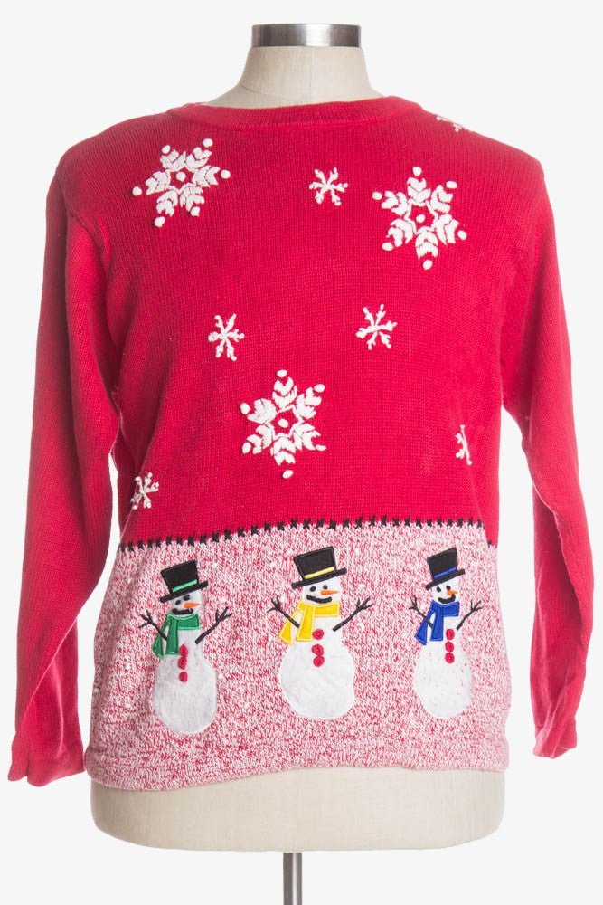 Red Ugly Christmas Pullover 39079