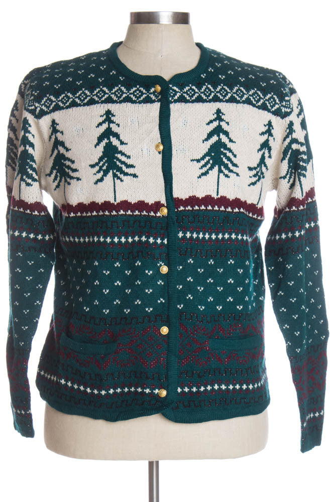 Green Ugly Christmas Cardigan 39282