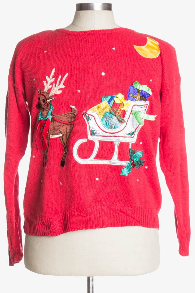 Red Ugly Christmas Pullover 39459