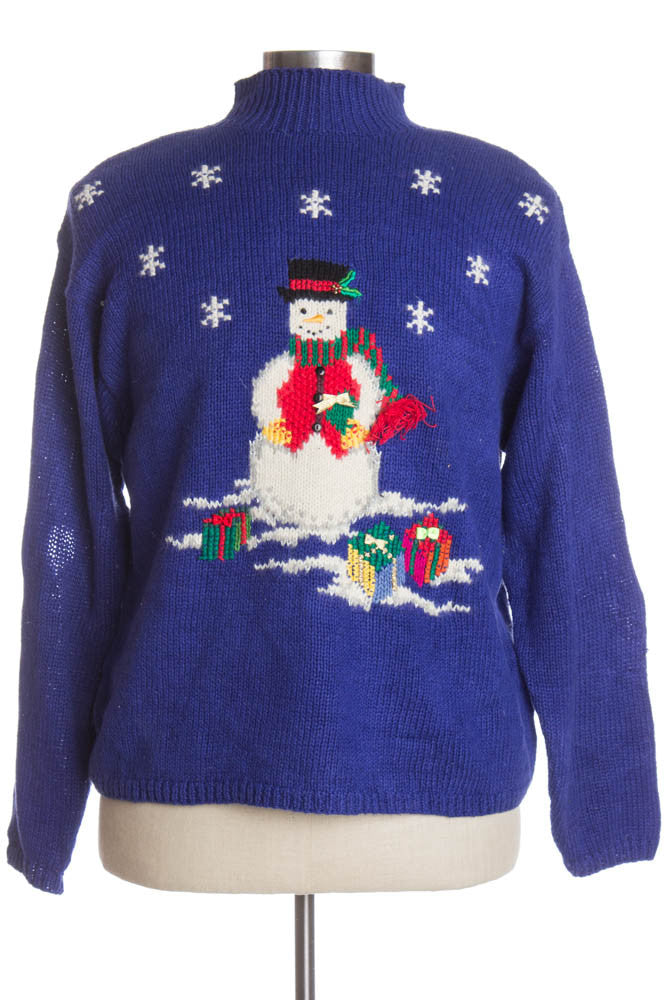 Blue Ugly Christmas Pullover 39676