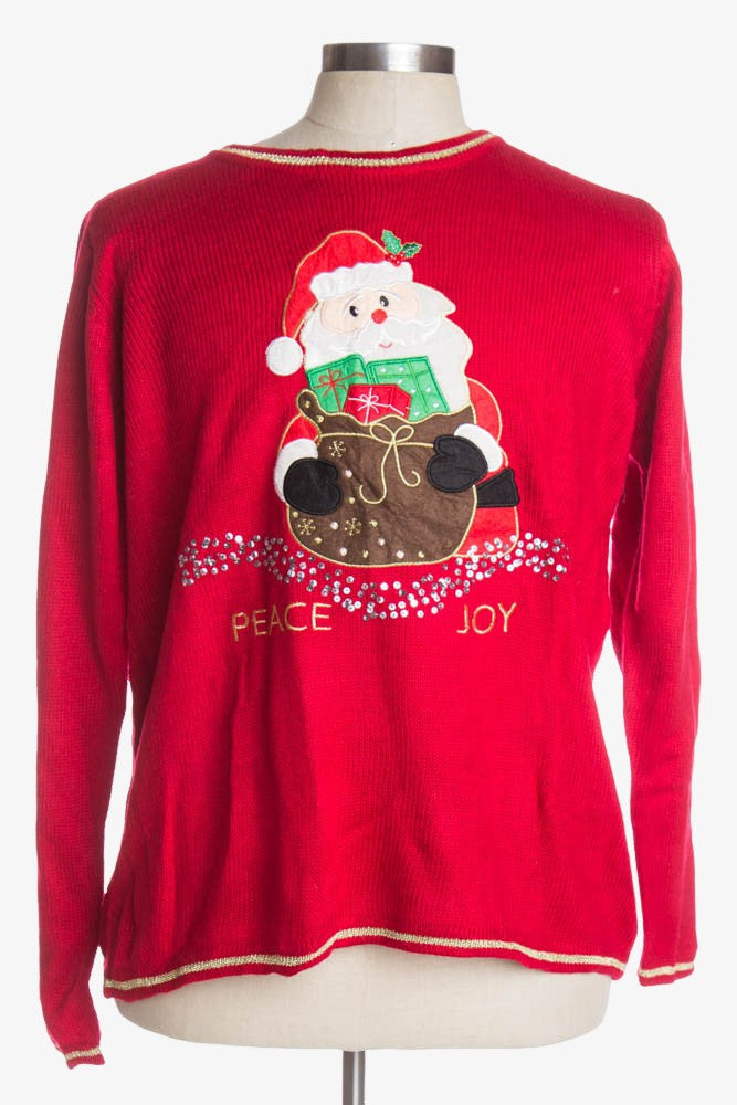 Red Ugly Christmas Pullover 40144
