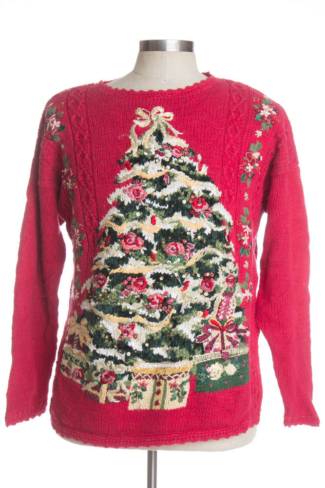 Red Ugly Christmas Pullover 40357