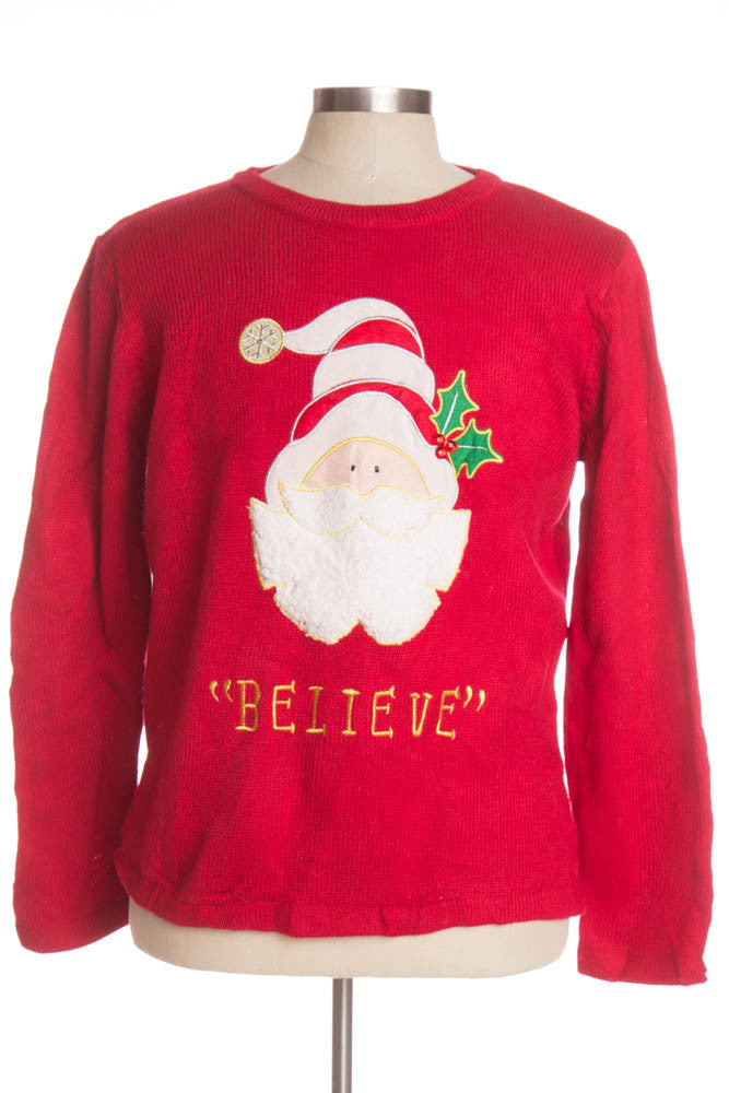 Red Ugly Christmas Pullover 40510