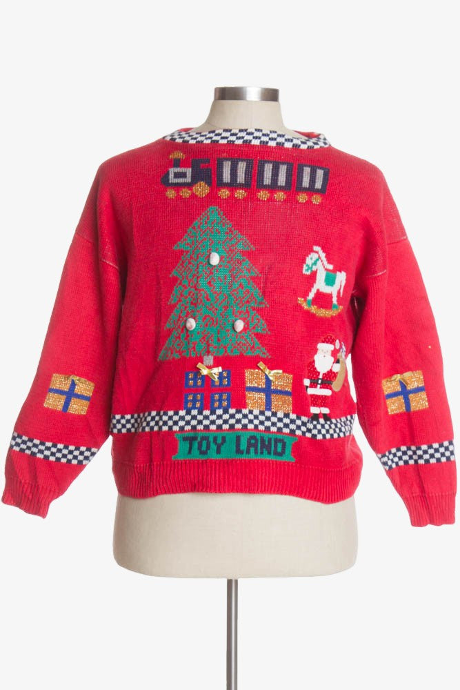 Red Ugly Christmas Pullover 41208