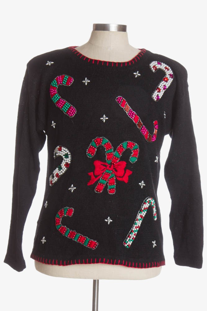 Black Ugly Christmas Pullover 41480