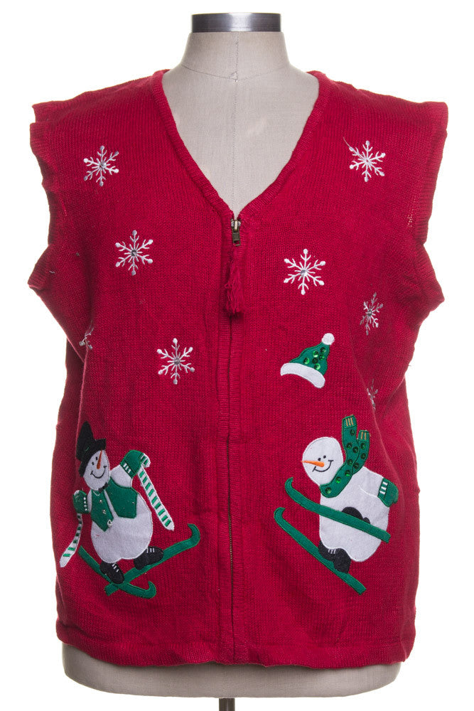 Red Ugly Christmas Vest 41714