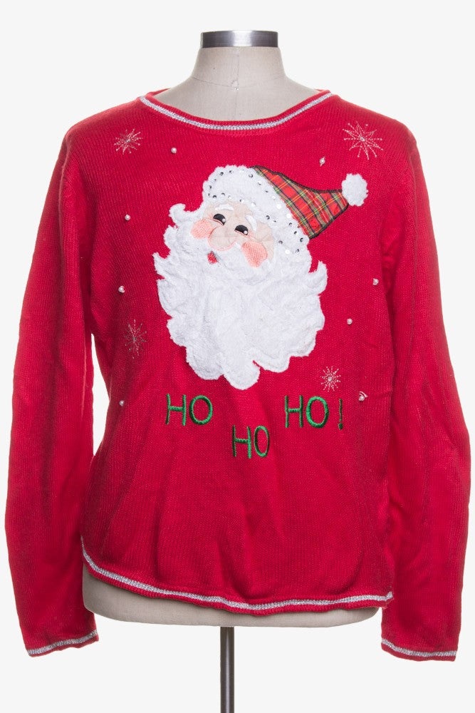 Red Ugly Christmas Pullover 41788