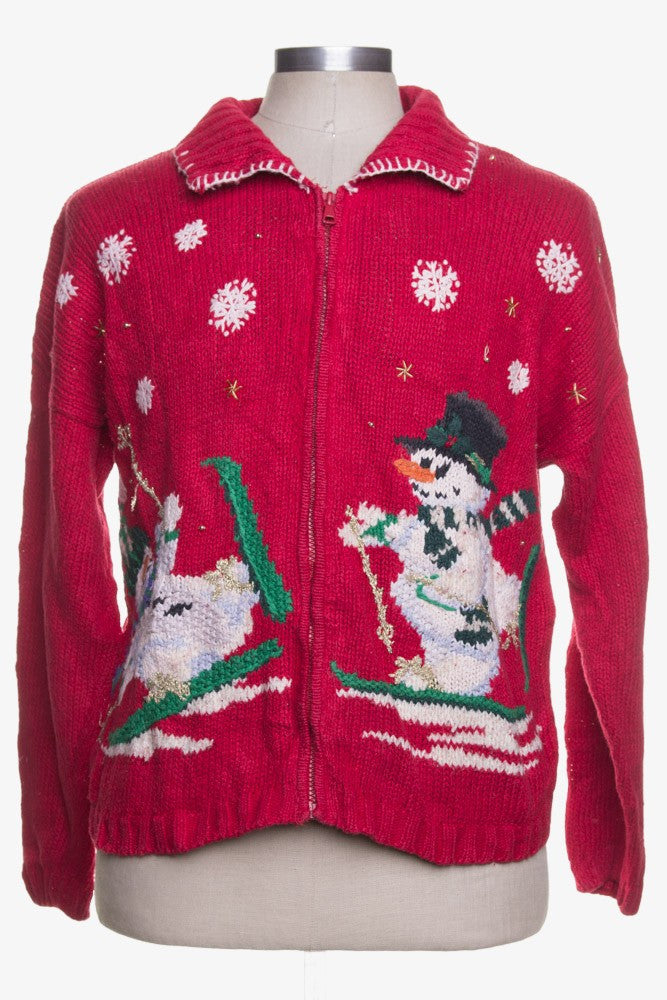 Red Ugly Christmas Cardigan 41803