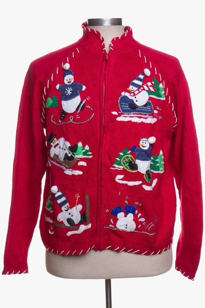 Red Ugly Christmas Cardigan 41833