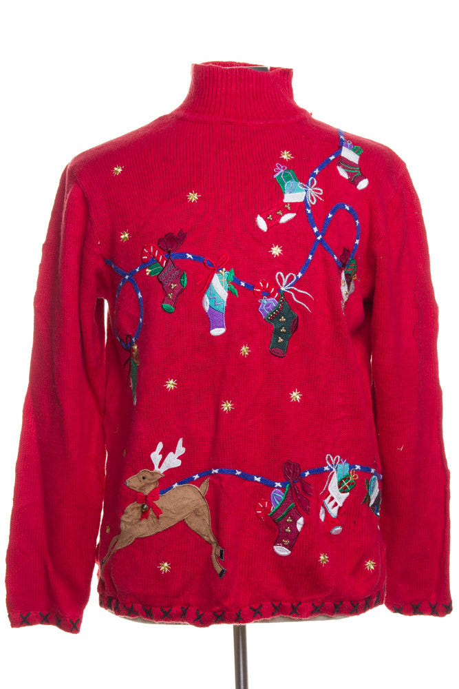 Red Ugly Christmas Pullover 41862