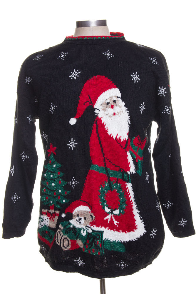 Black Ugly Christmas Pullover 41877