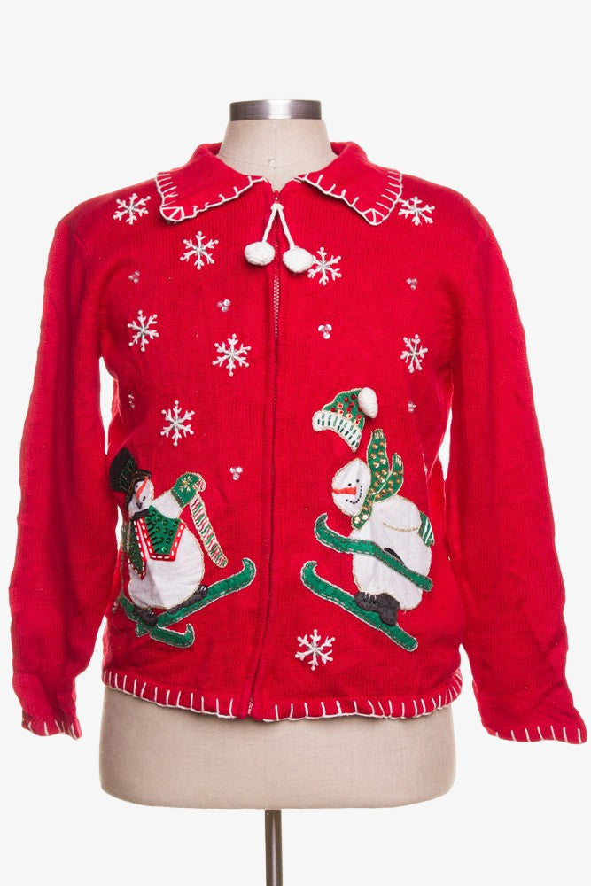 Red Ugly Christmas Cardigan 41992