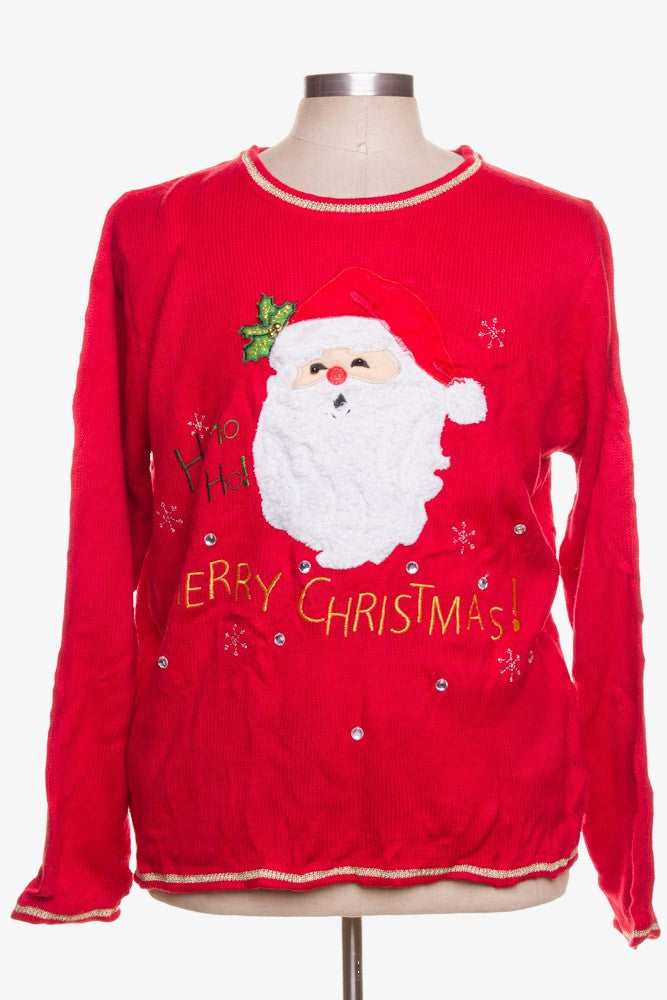 Red Ugly Christmas Pullover 42008