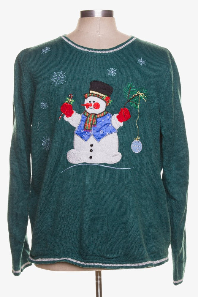 Green Ugly Christmas Pullover 42151