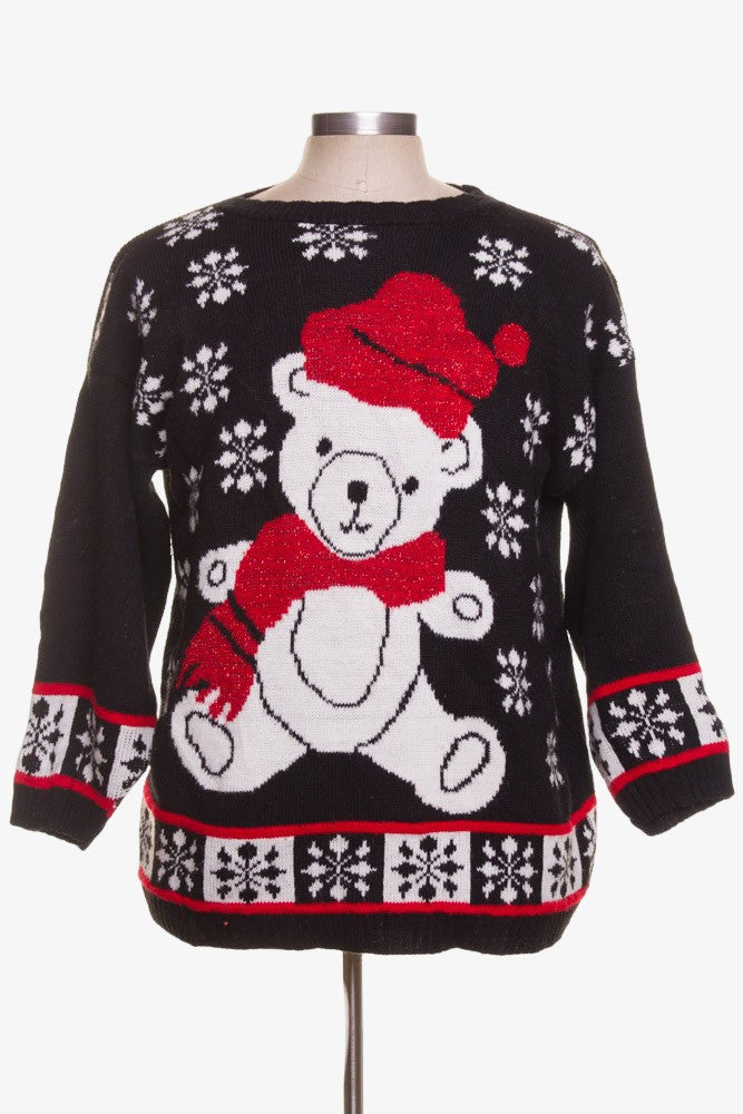 Black Ugly Christmas Pullover 42217