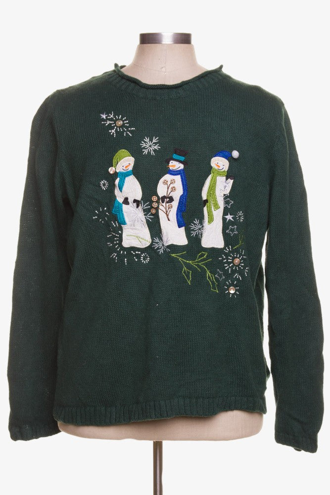 Green Ugly Christmas Pullover 42225