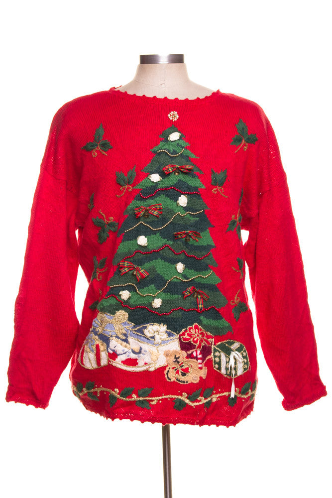 Red Ugly Christmas Pullover 42265