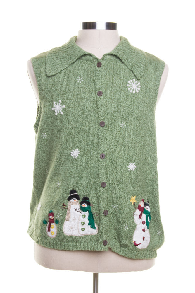 Green Ugly Christmas Vest 42466