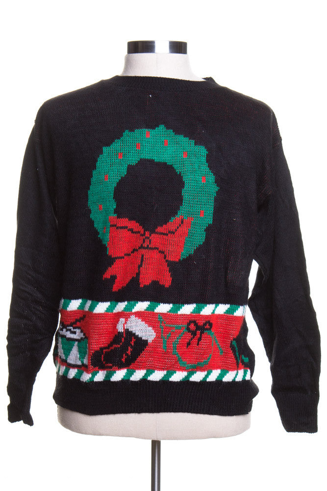 Black Ugly Christmas Pullover 42617