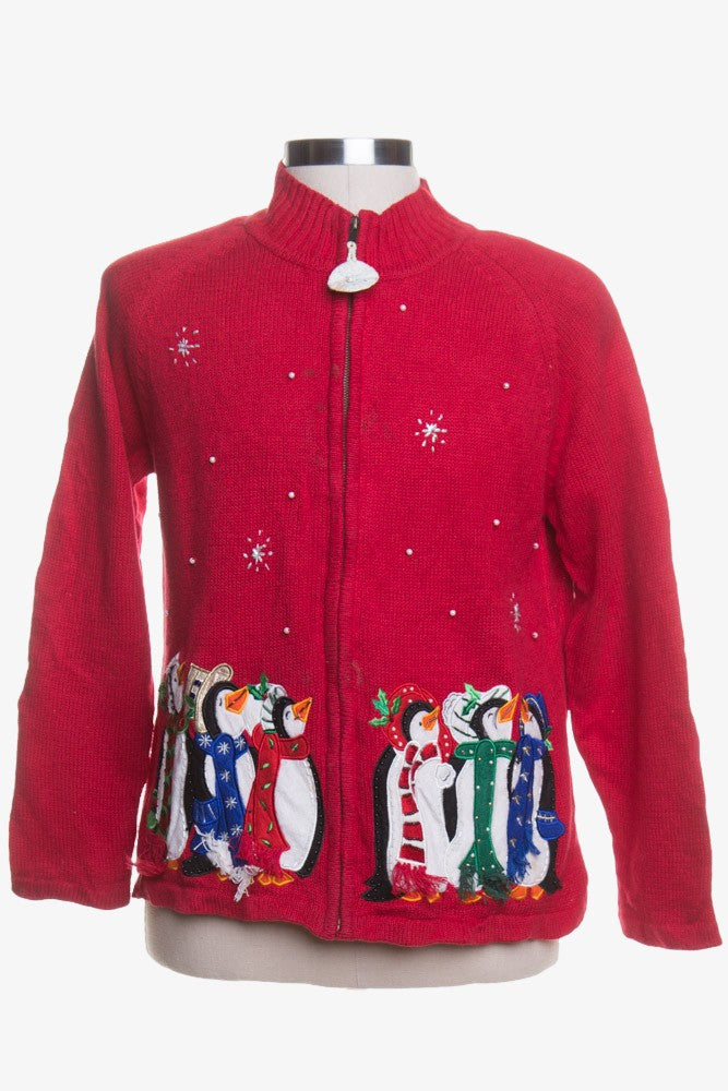 Red Ugly Christmas Cardigan 42815