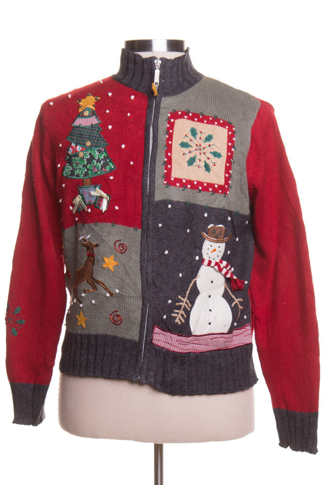 Red Ugly Christmas Cardigan 42961