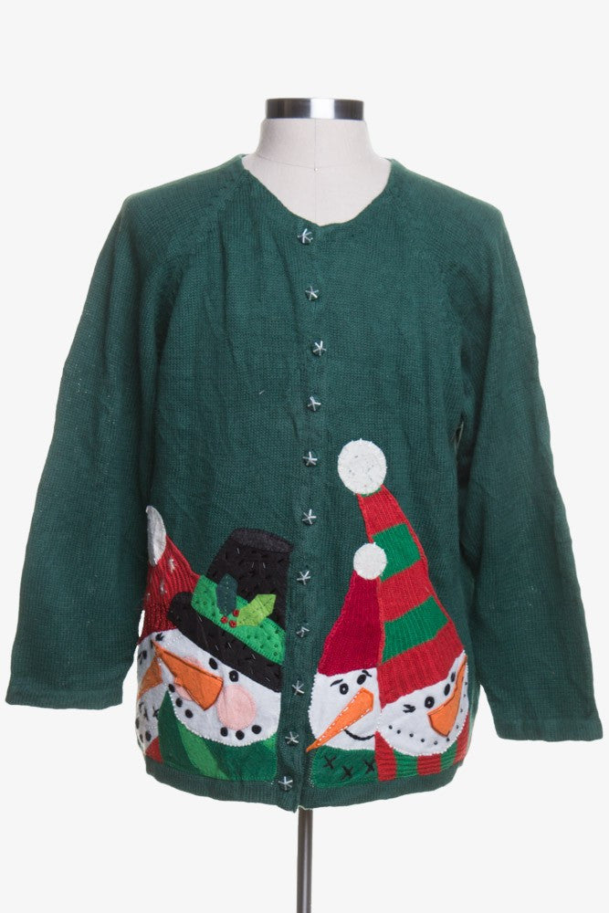 Green Ugly Christmas Cardigan 43019