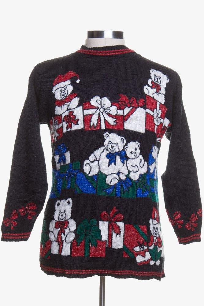 Black Ugly Christmas Pullover 43029