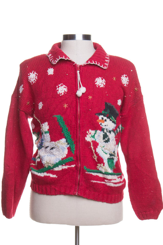 Red Ugly Christmas Cardigan 43105