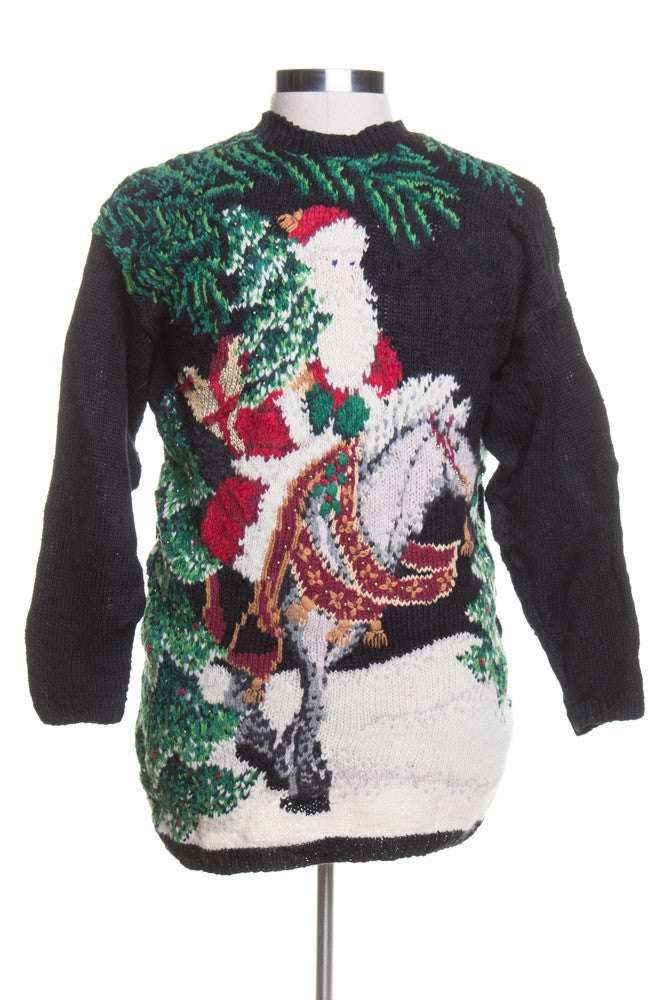 Black Ugly Christmas Pullover 43373